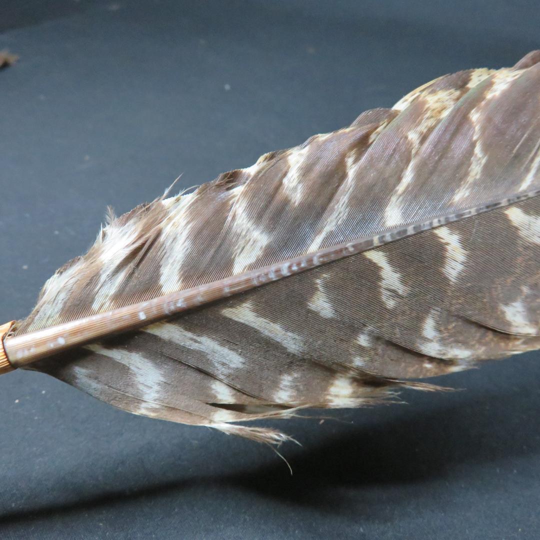 羽箒 2ケ 羽根 茶道具 茶器 茶会 茶の湯