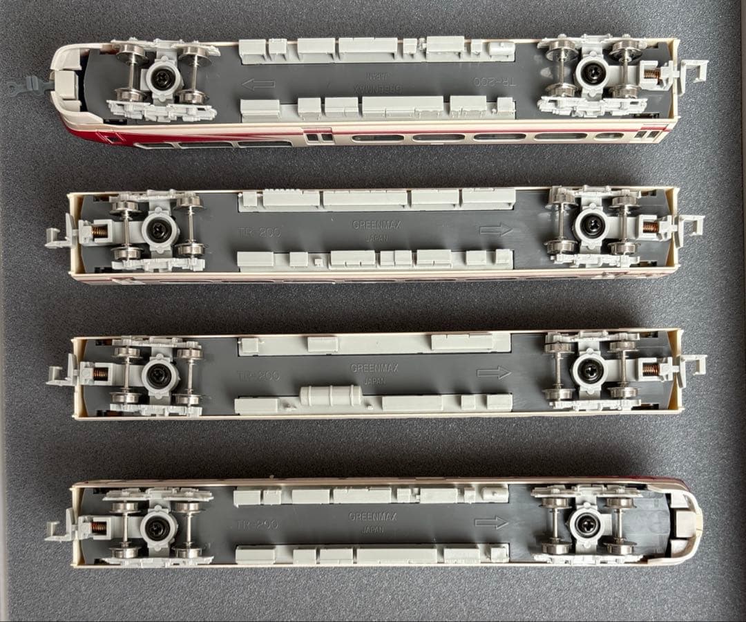 グリーンマックス 名鉄1000系 パノラマSuper 全車特別車 基本 増結