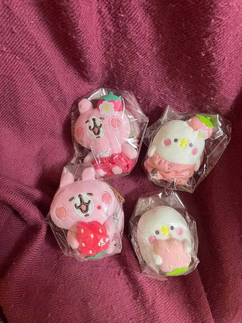 カナヘイ かなへい ぬいぐるみ マスコットキーホルダー いちご イチゴ 苺