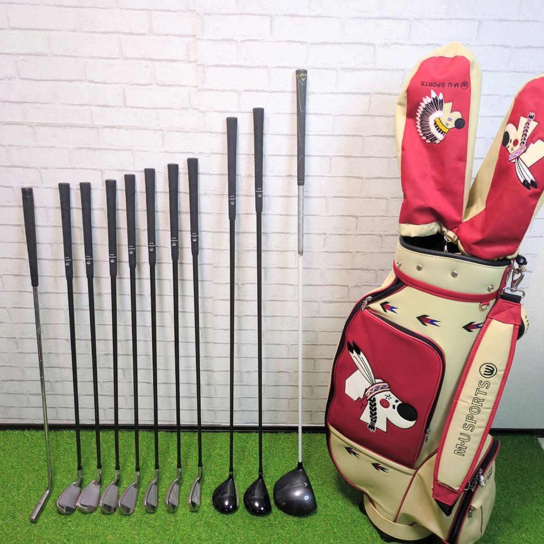 【美品】キャロウェイ Solaire　MUスポーツ 　レディースゴルフセット