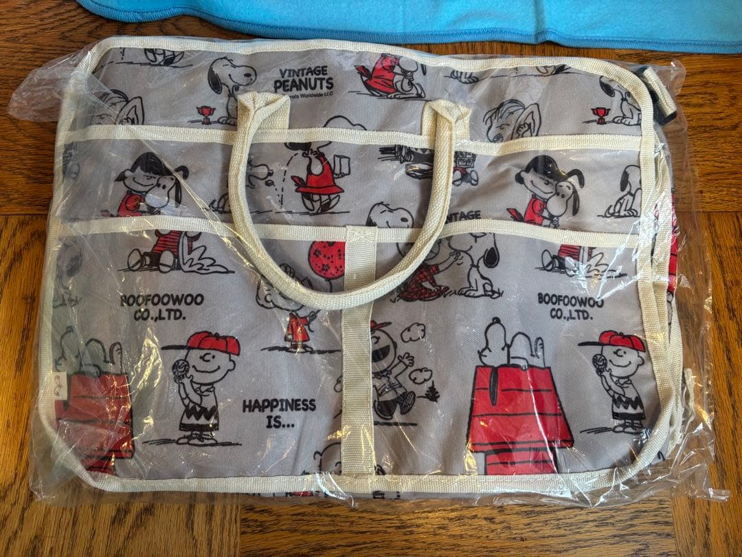 PEANUTS スヌーピーボストンバッグ【ブーフーウー】