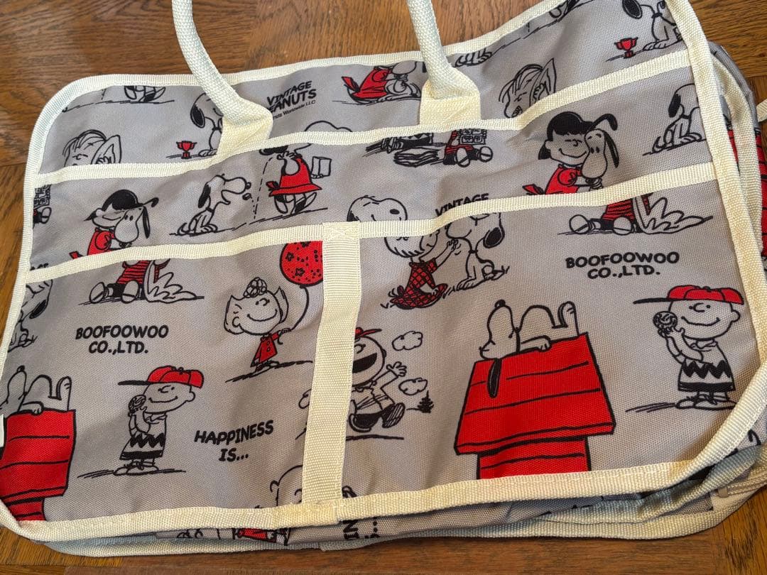PEANUTS スヌーピーボストンバッグ【ブーフーウー】