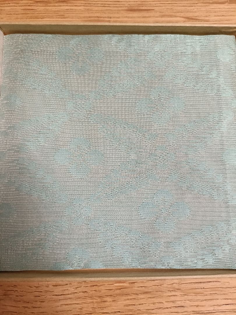 ⑥銀座高田製　茶道用古帛紗 花模様