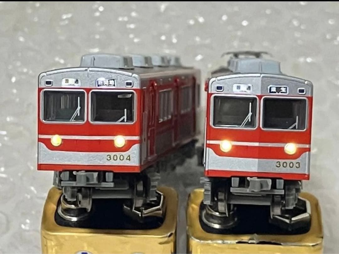 A6991 神戸電鉄3000系 前期型 新塗装 4両セット