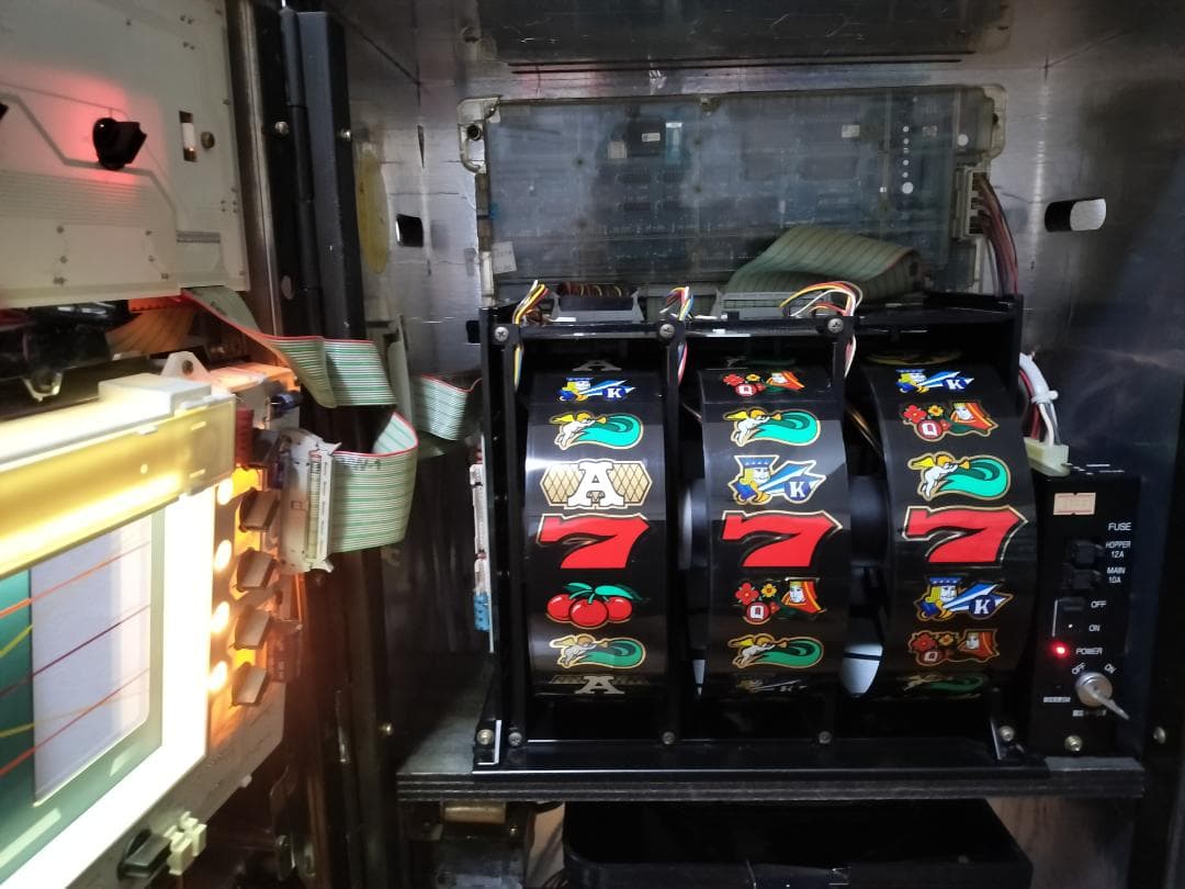 【パチスロ実機】オリンピア★ジョーカー【オートプレイ付不要機付き】４号機