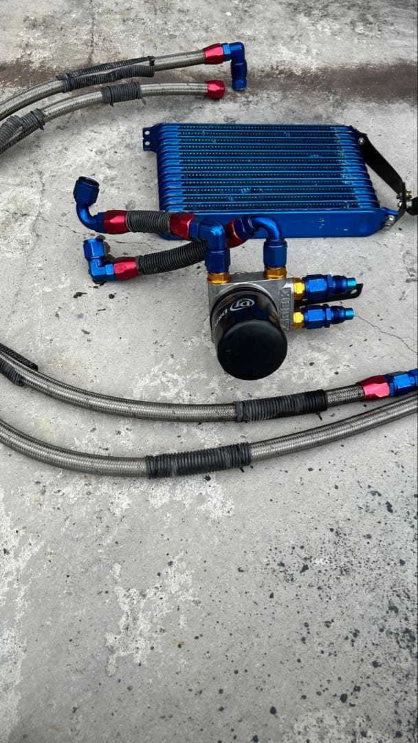 TRUSTオイルクーラー13段 jzx90 ジャンク