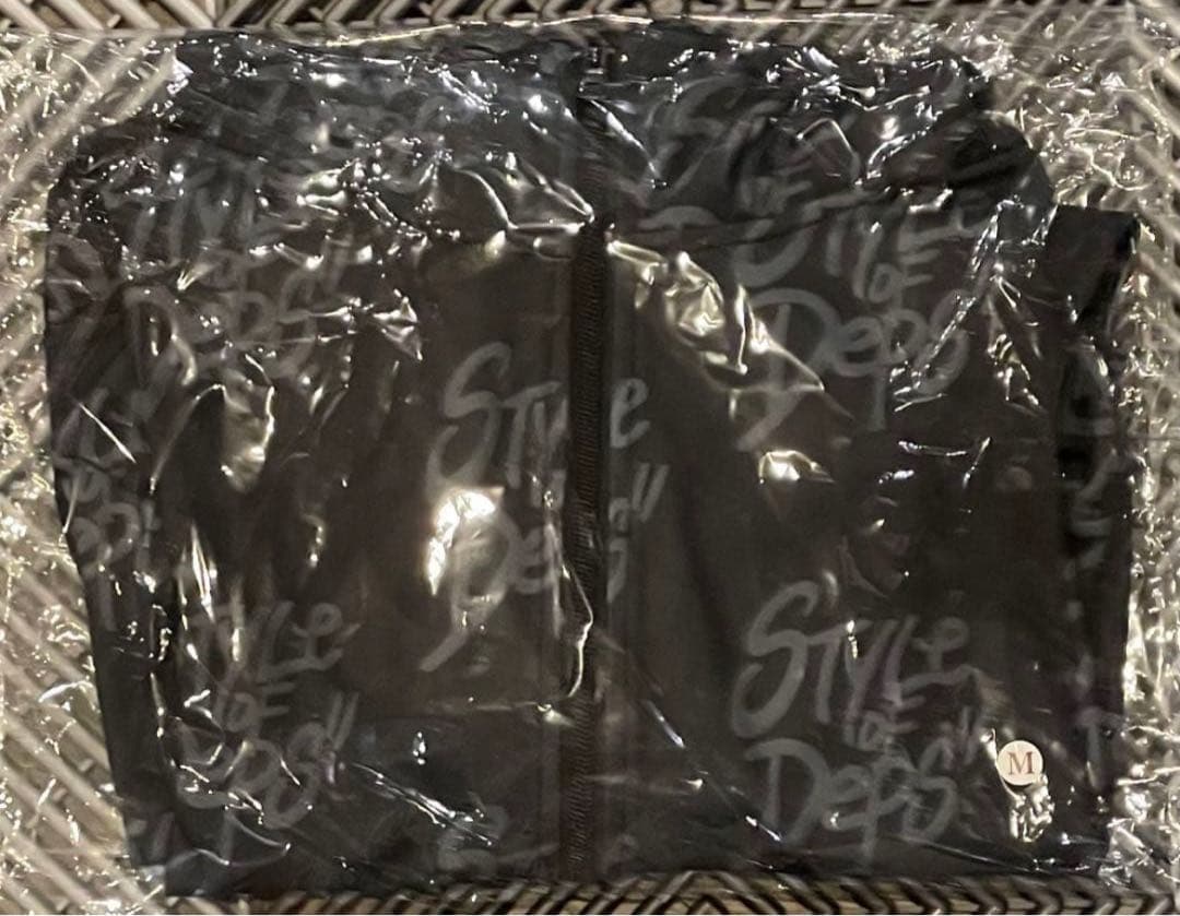 希少！美品！M！depsデプス ドライメッシュ フーディー UV 総柄デザイン