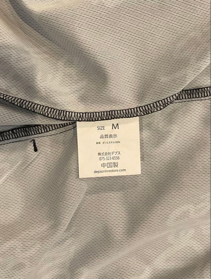 希少！美品！M！depsデプス ドライメッシュ フーディー UV 総柄デザイン