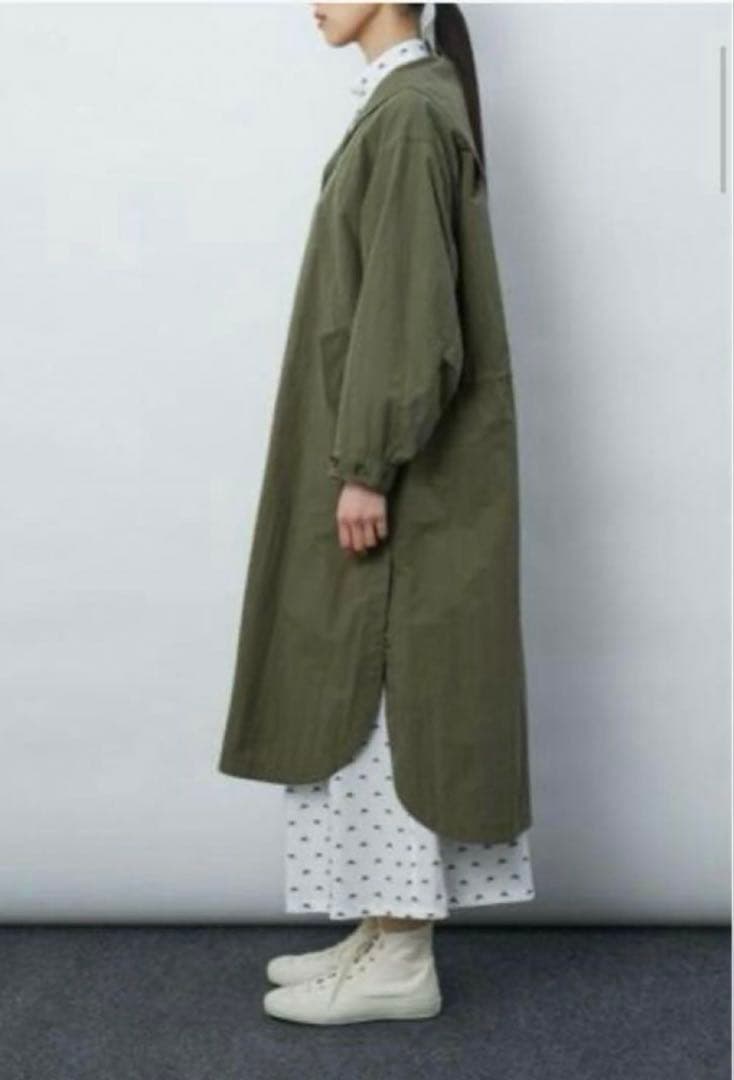 定価4.2万円 未使用LOISIR コットンナイロン タイプライターモッズコート