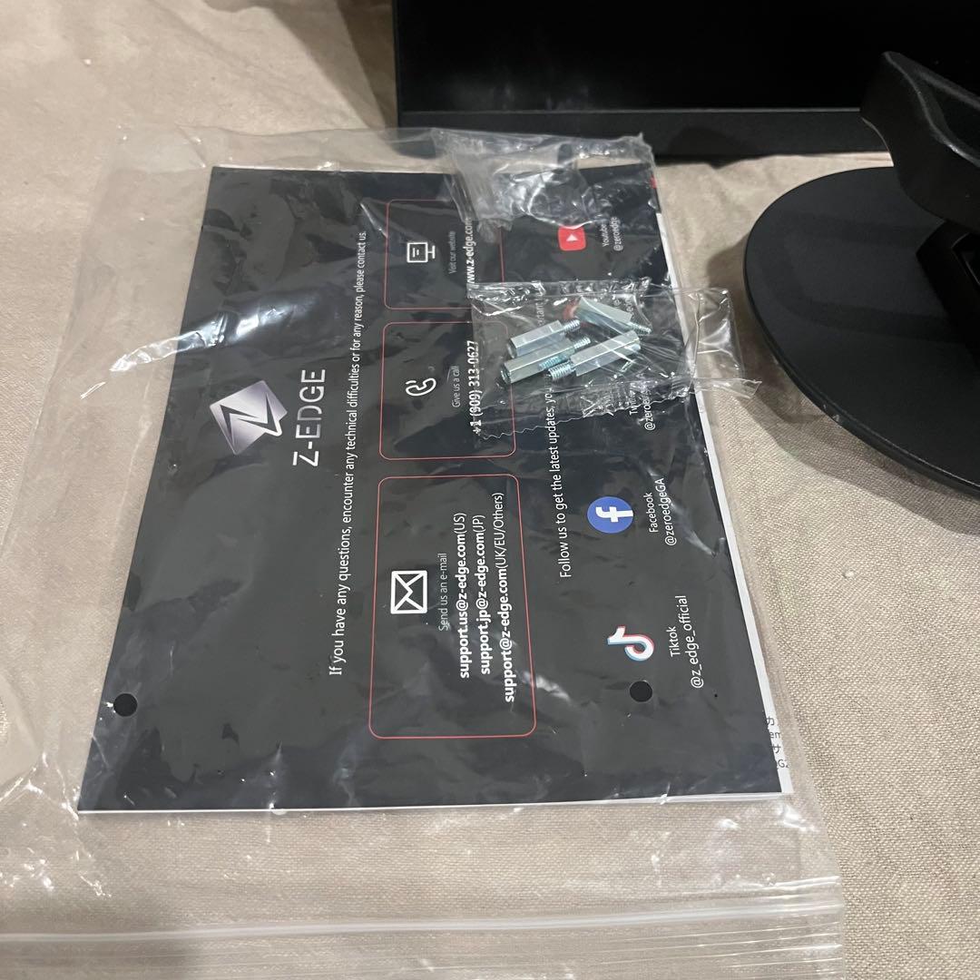 美品 34インチ ウルトラワイド ゲーミングモニター UWQHD Z-EDGE