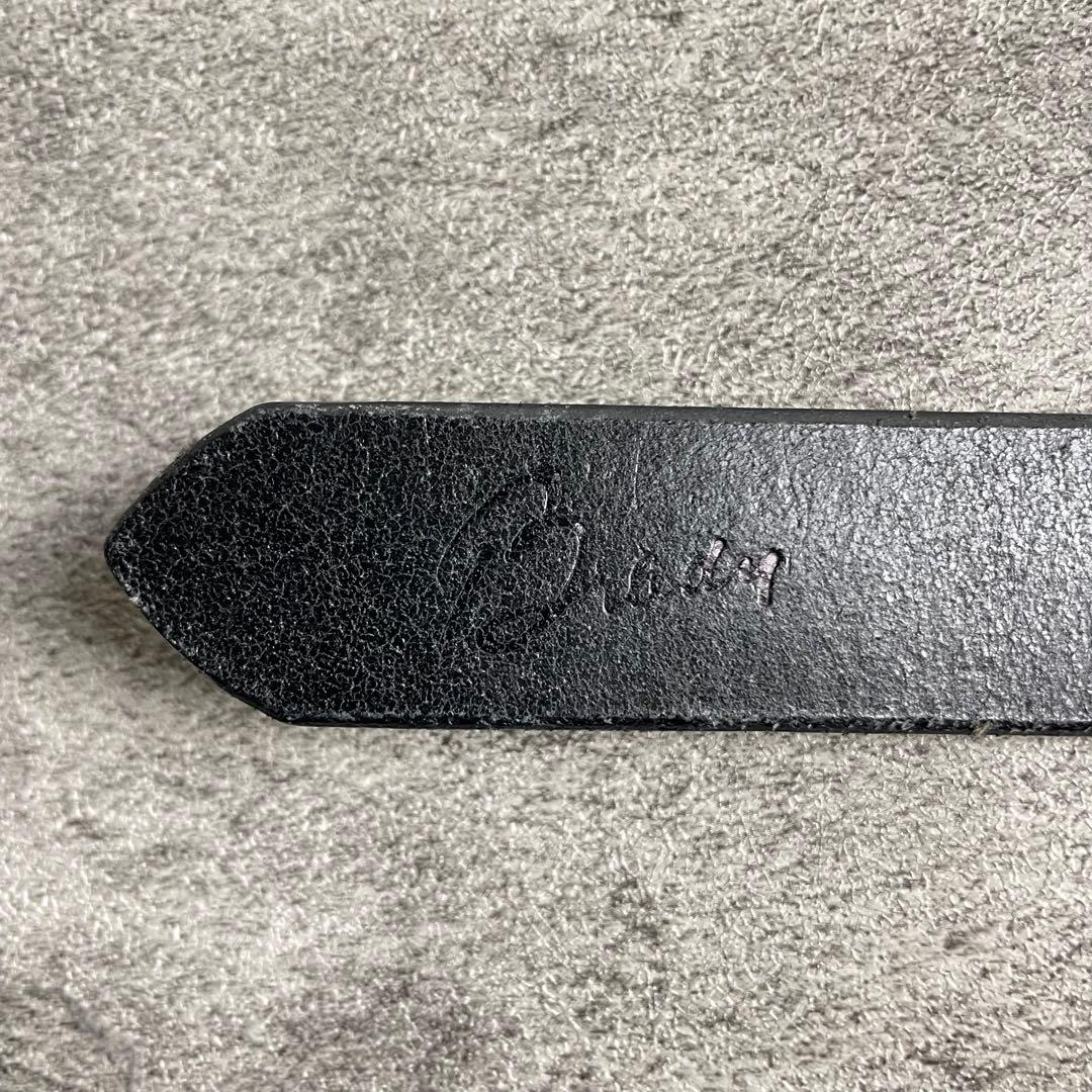 Brady WEST-END-BELT ベルト 黒 イングランド製 ブレディー