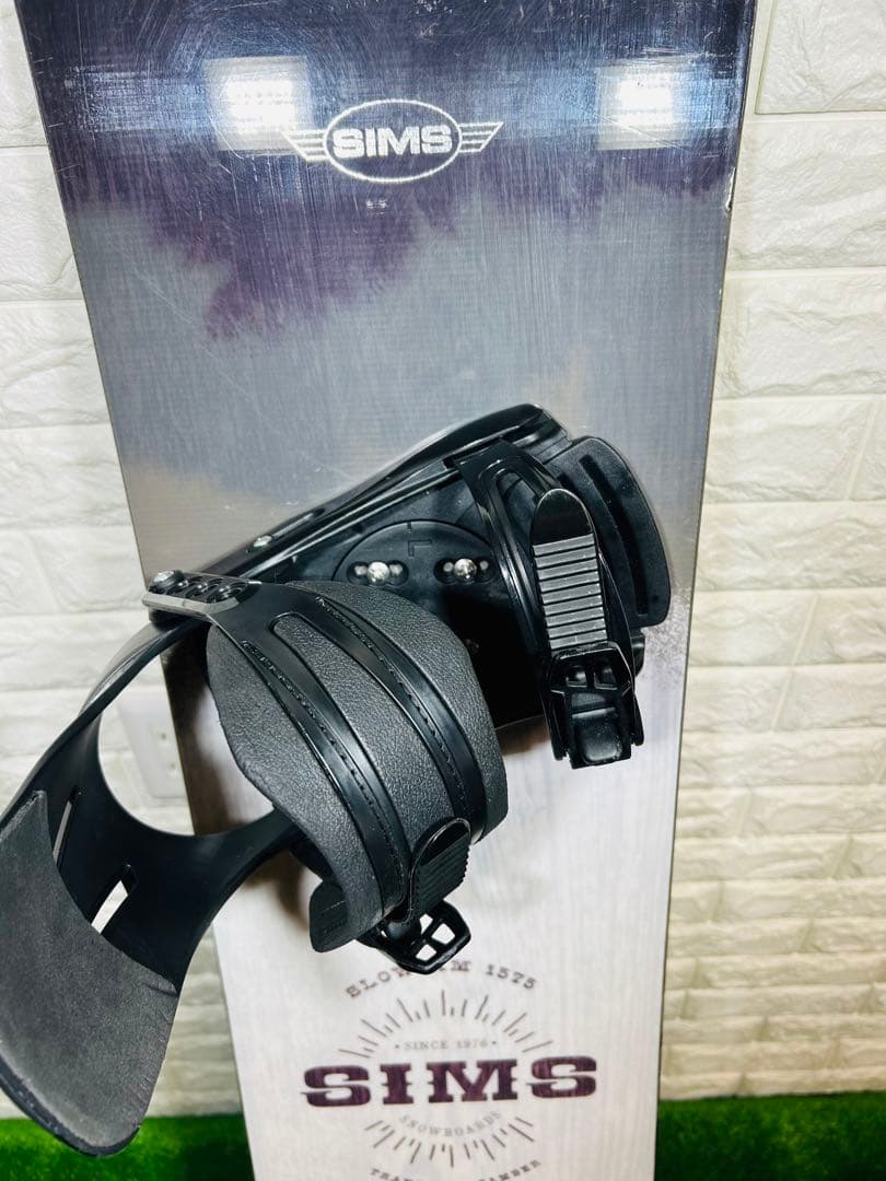 SIMS シムズ スノーボード ビンディングセット 157cm