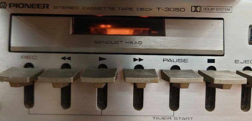 ★☆【￥52,800・1979年】PIONEER　T-3050カセットデッキ