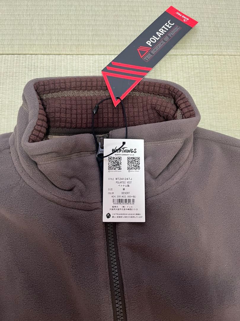 WILD THINGS POLARTEC ベスト M