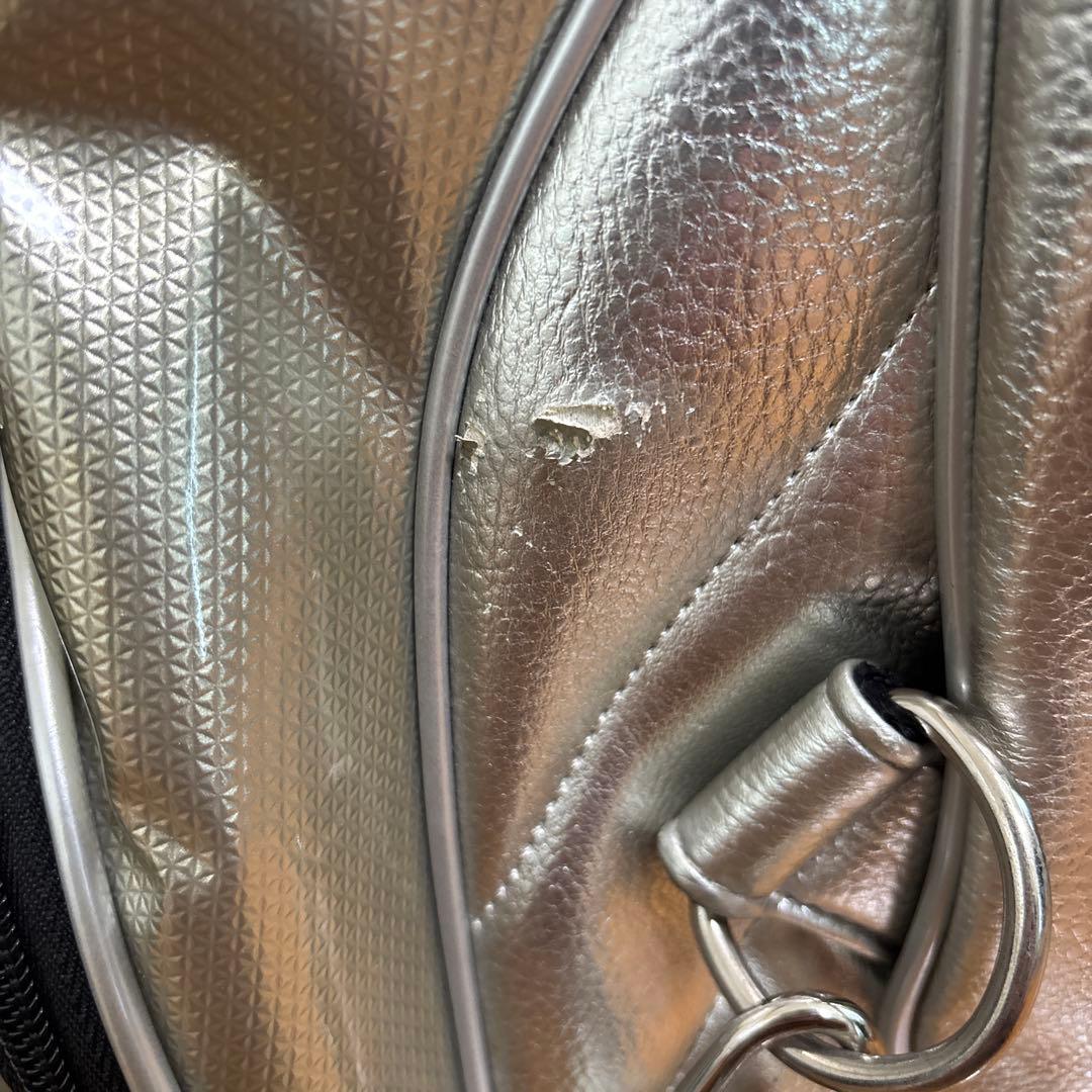 Admiral キャディバッグ シルバー 9.5型　中古品　アドミラル