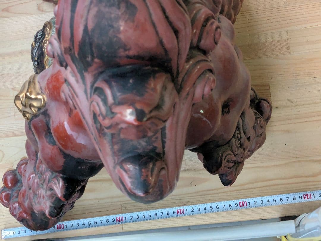陶器製 狛犬？