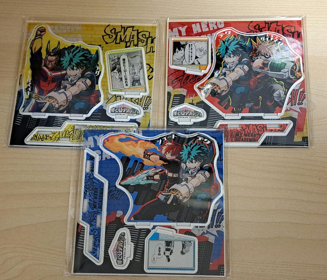 僕のヒーローアカデミア　ヒロアカ　まとめ売り　ヒロアカ展　爆豪　轟　緑谷