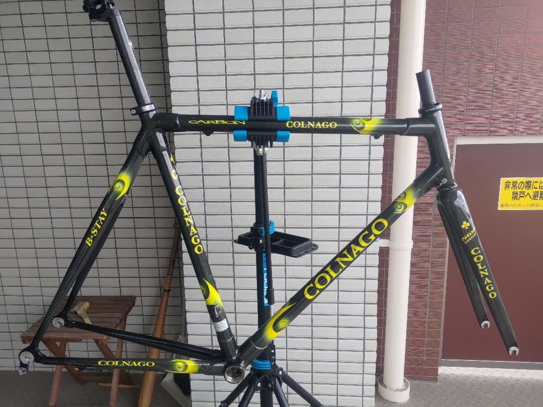 COLNAGO C40 フレーム ブラック/イエロー