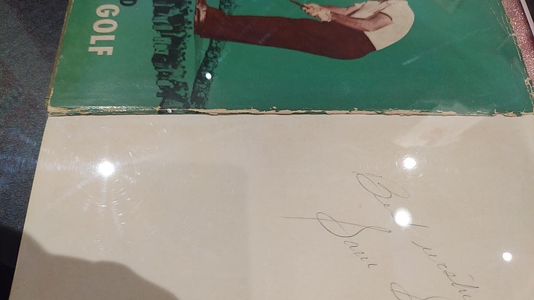 サムスニード直筆サインレッスン本