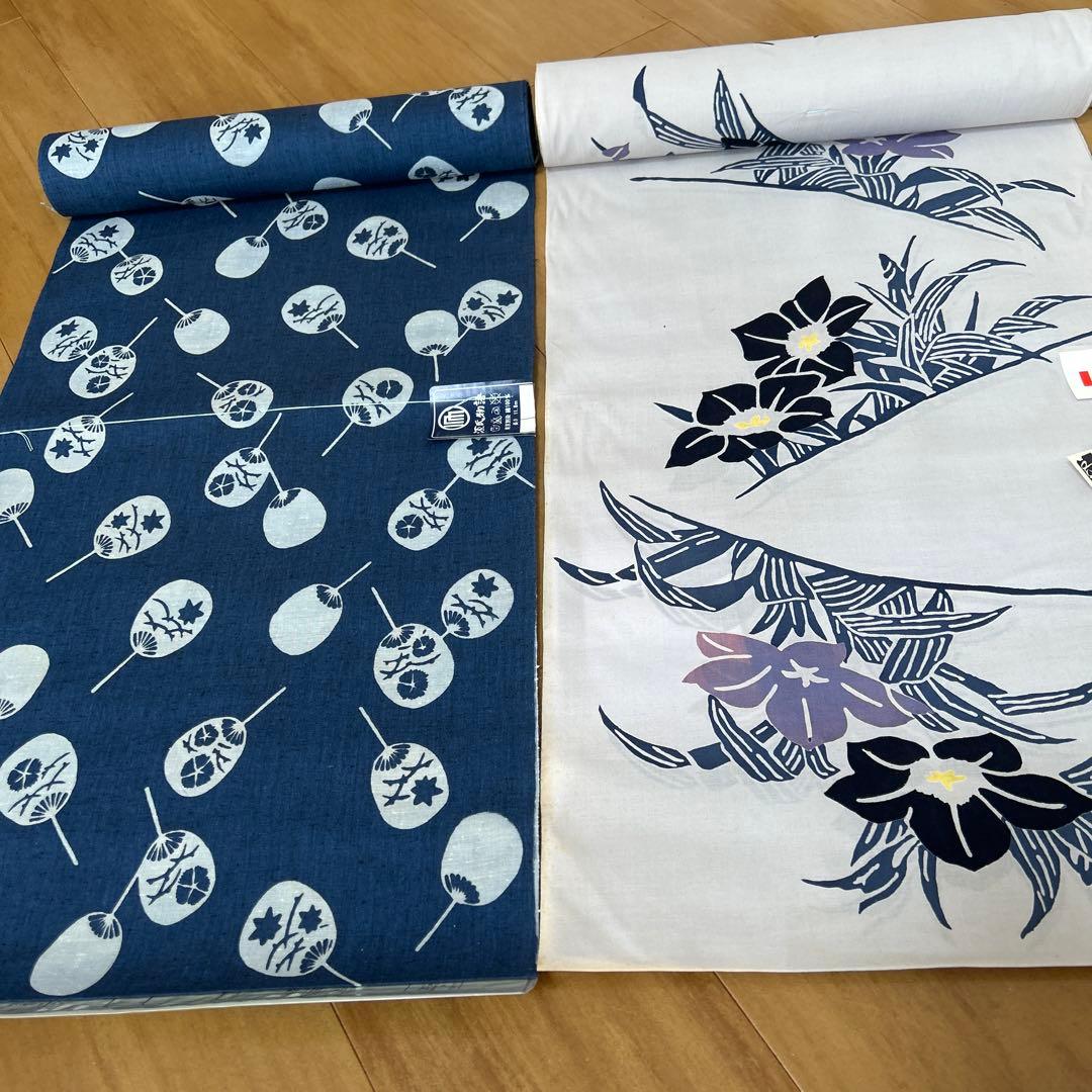 浴衣反物　まとめ　純綿　10点セット