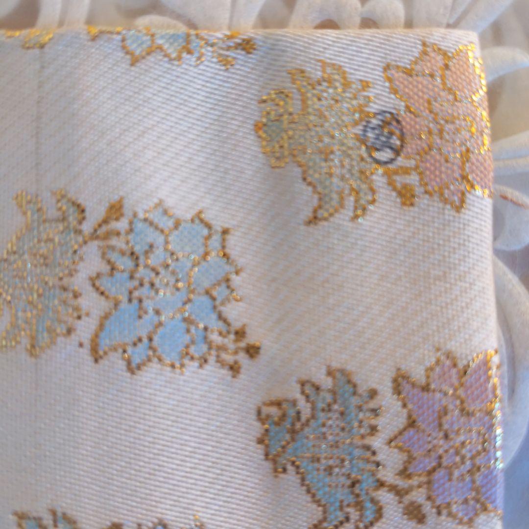 出し帛紗　【ほいよ！】　袋師︰土田友湖　草花文金襴　表千家　【匿名配送】