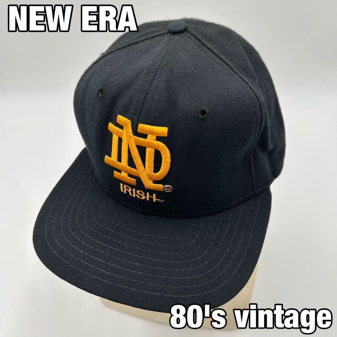 激レア 80sVINTAGE NEWERA ノートルダム大 ヴィンテージキャップ