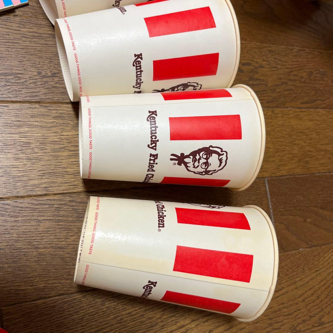 非売品　未使用　昭和レトロ　ケンタッキー　ノベルティ　コップ　袋　お子様セット箱