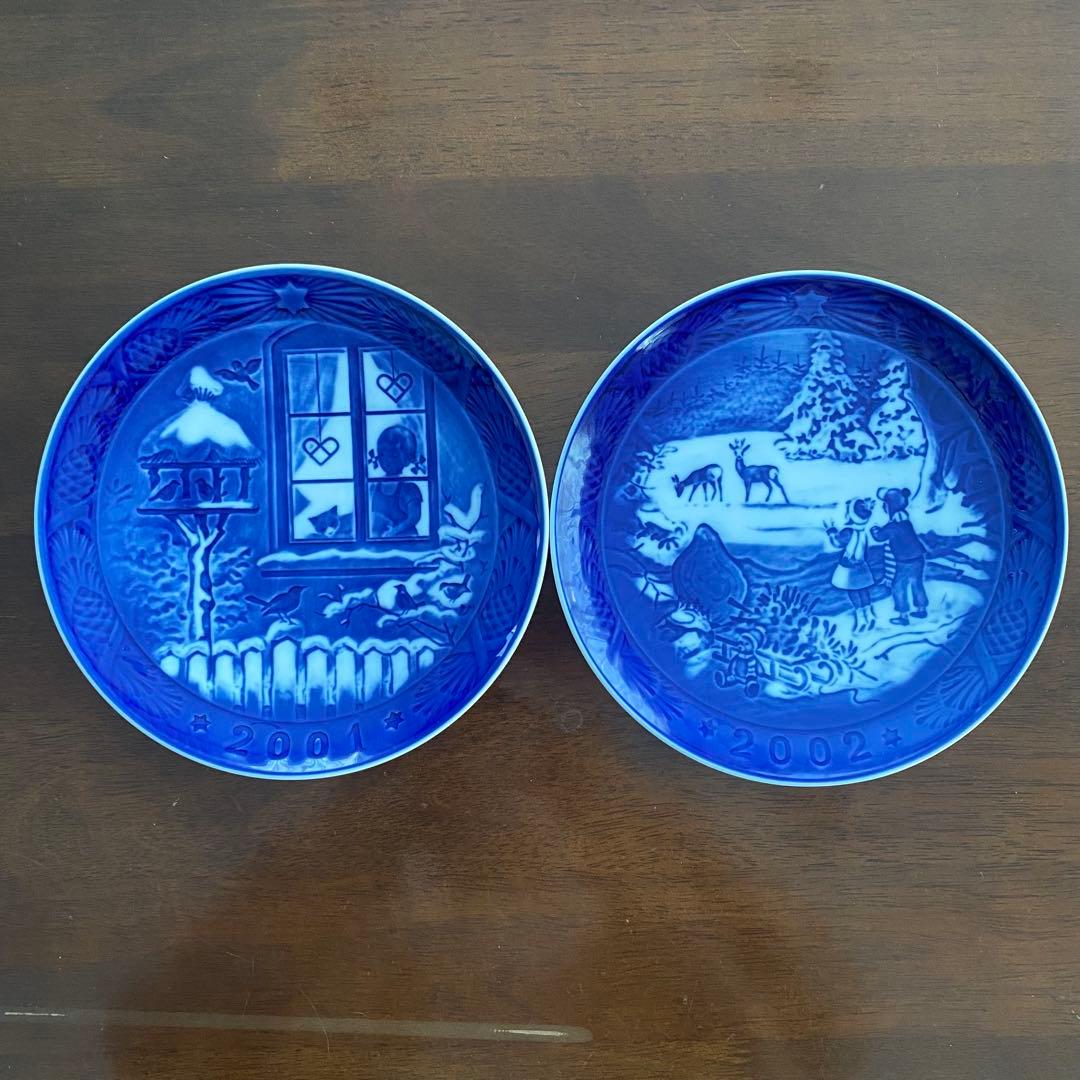 ロイヤルコペンハーゲン イヤープレート 1989〜2002年 14枚 まとめ売り