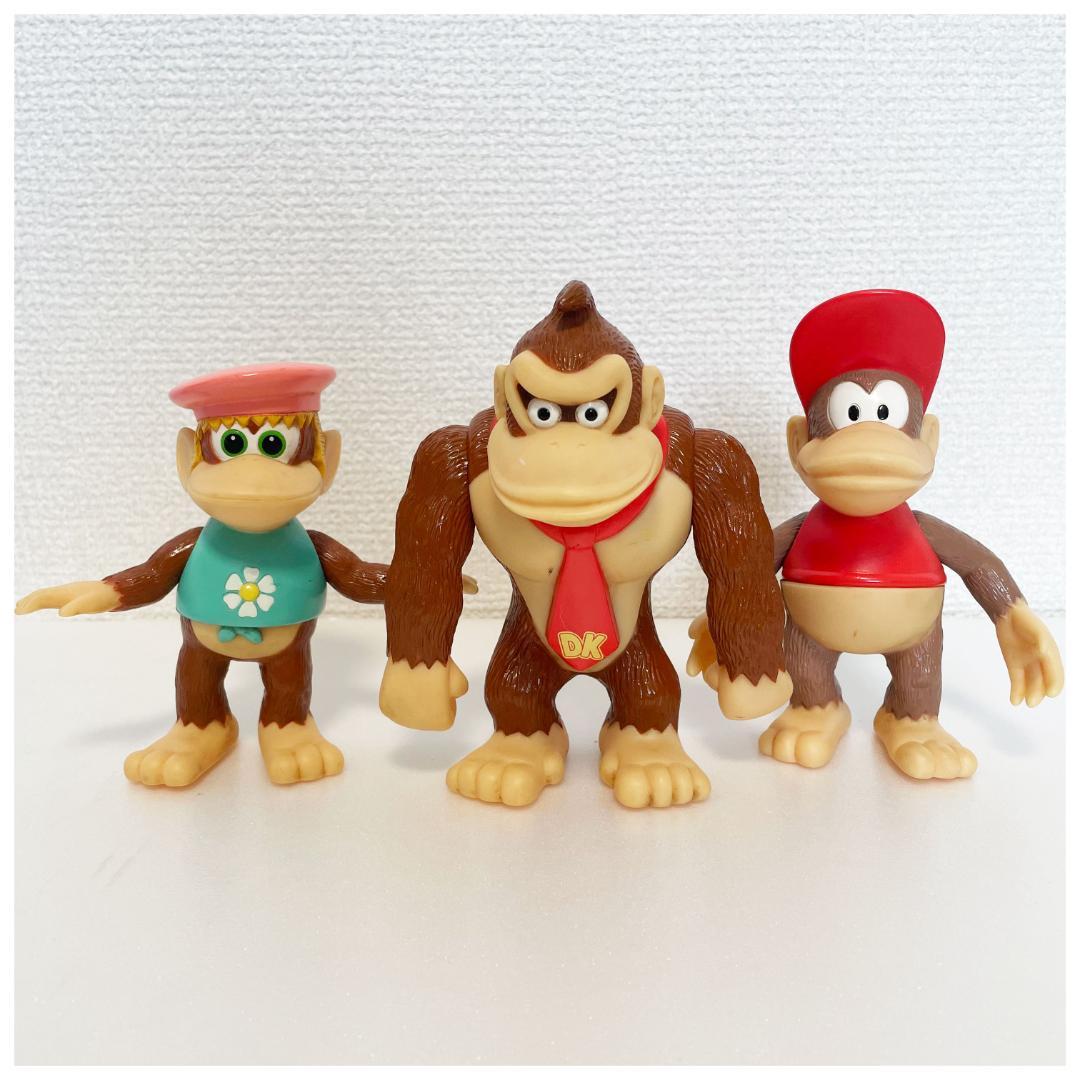 【匿名配送】ドンキーコング ソフビセット 任天堂 ニンテンドー フィギュア