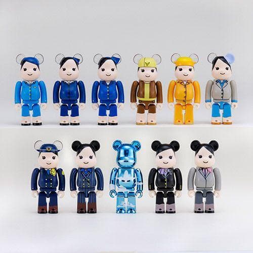 BE@RBRICK ANA創立70周年記念歴代制服コレクション 11体セット