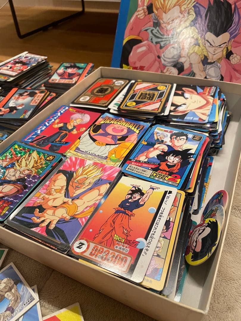 週末値下げ！約25年前のドラゴンボールカード 約1500枚 ボックス付き