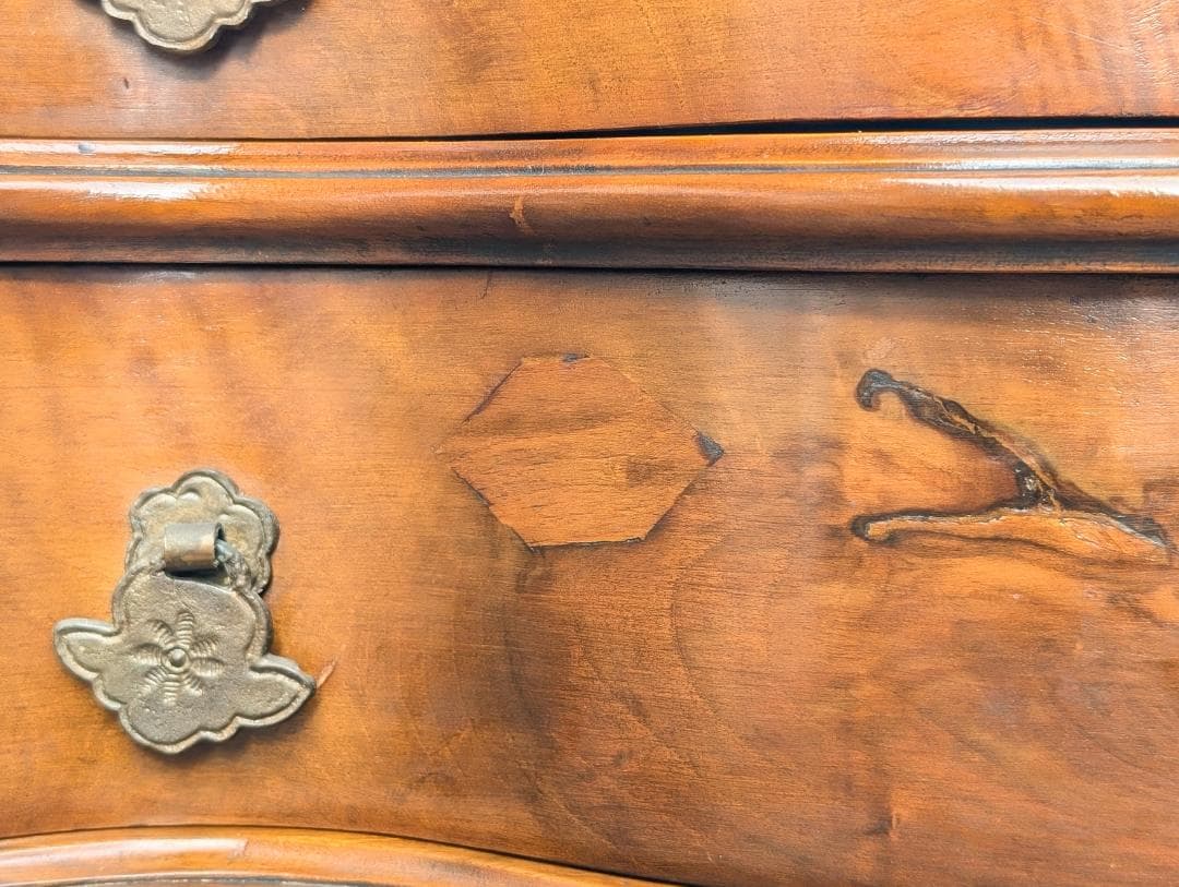 スペイン最高峰☆バロッサバレンティ社／トールチェスト／マホガニー材／IDC大塚