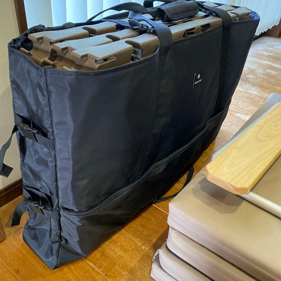 スノーピーク peakラックソット アームレスト キャリーケース付き