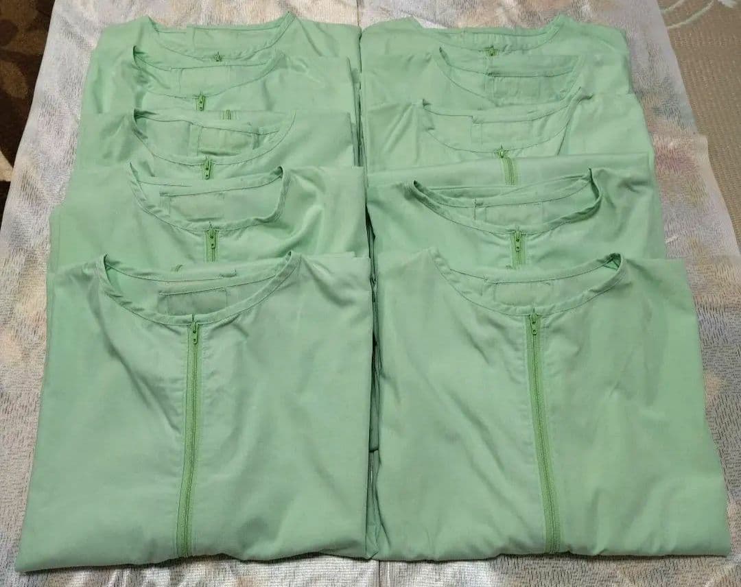 カイロプラクティック用患者着 １０着グリーン