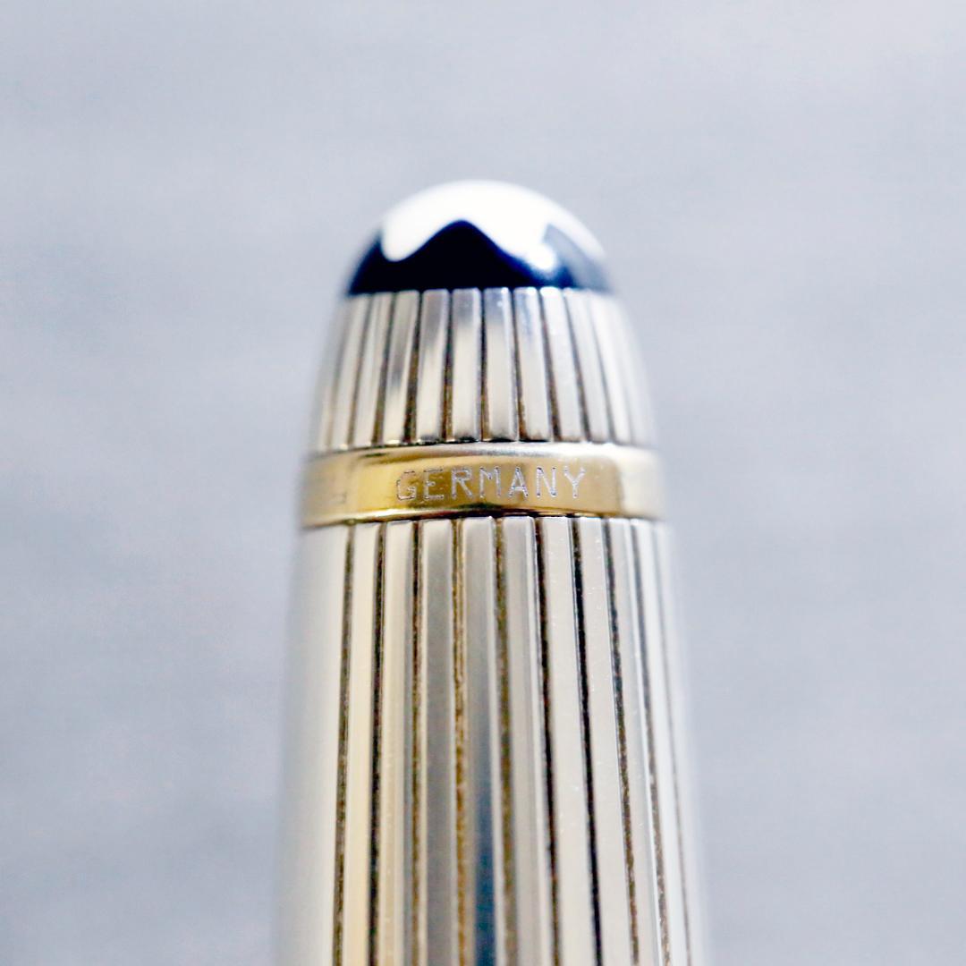 【美品】モンブラン ローラーボール １６３１ ソリテール ドゥエ シルバー９２５