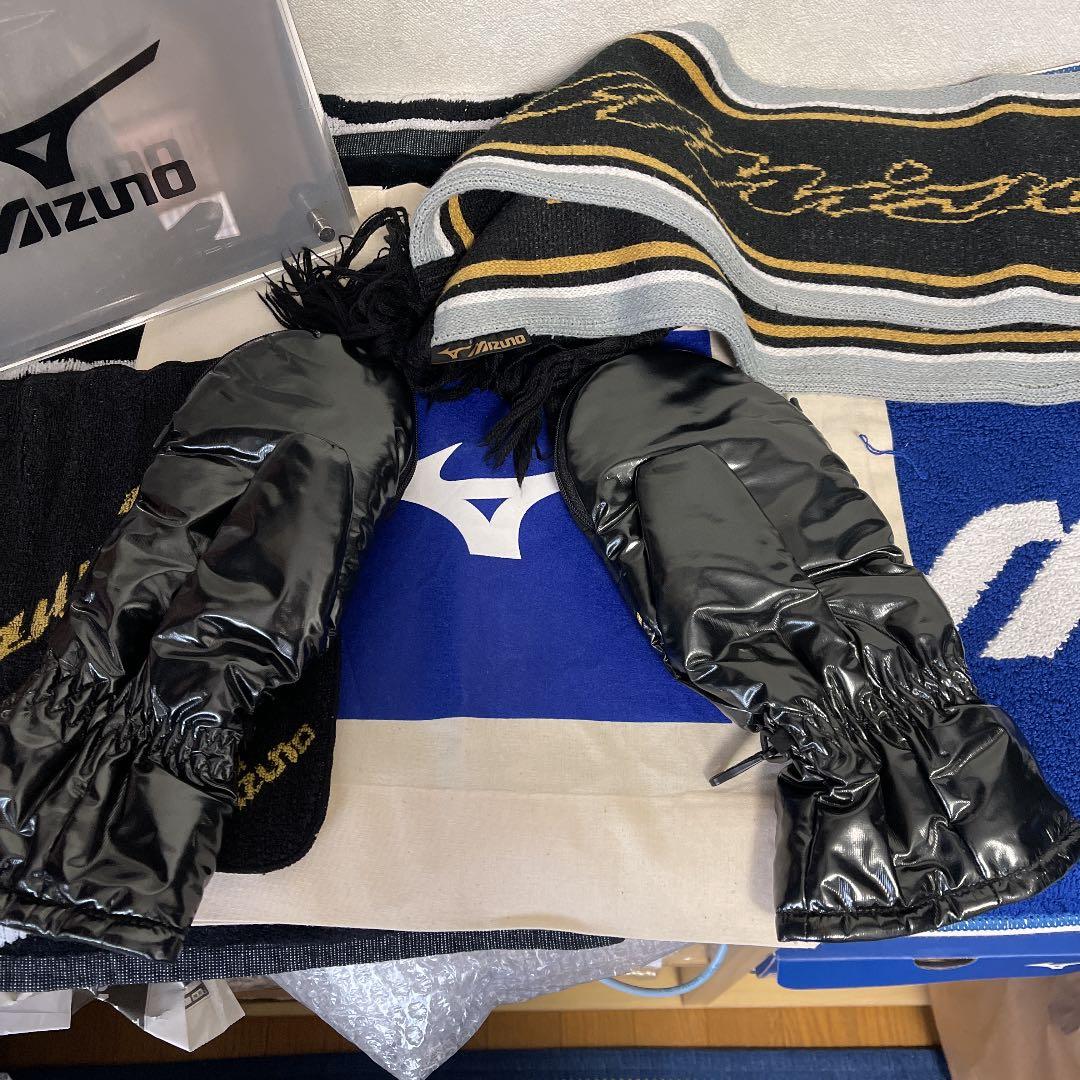 ミズノプロ　マフラー＆ミトン