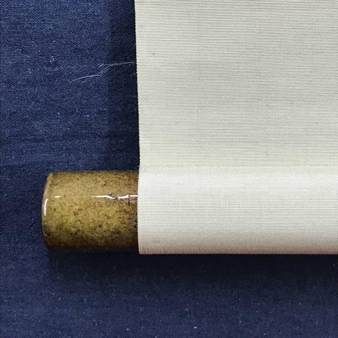 作者不詳/水仙俳句/花図/掛軸/名家伝来/AD-338