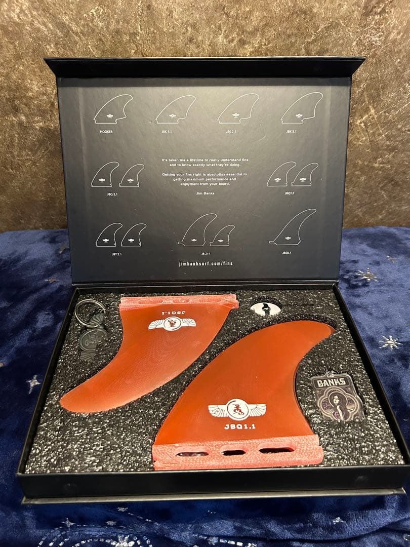 新品価格より大幅off ‼️Jim Banks Fins QUAD