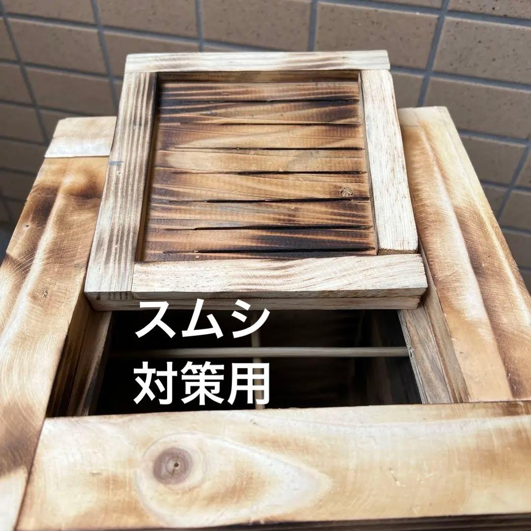 日本ミツバチ重箱式巣箱　手作り　６段