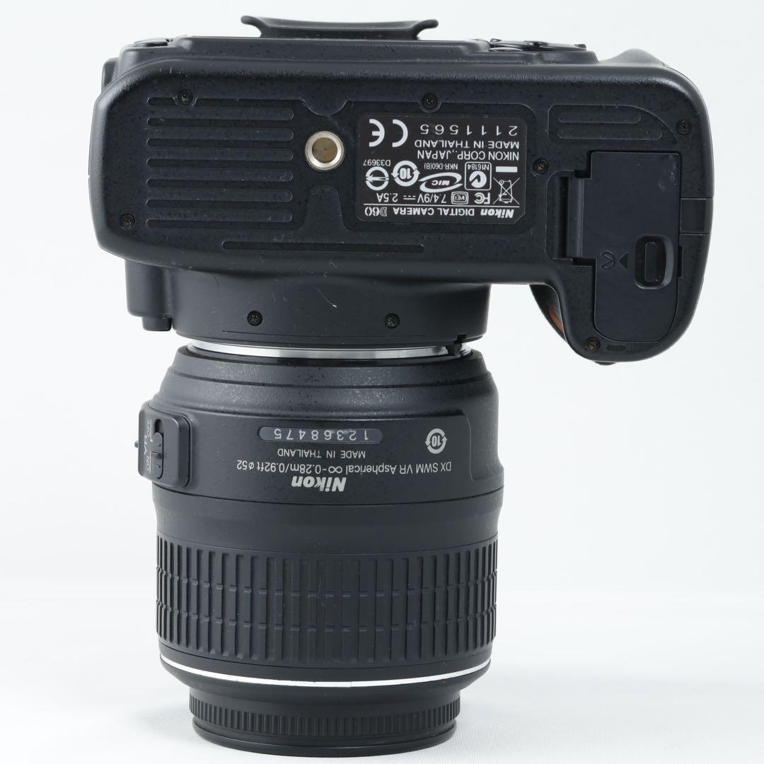 204★ 初心者 デジタル一眼レフ ★NIKON ニコン★D60 ★スマホ転送