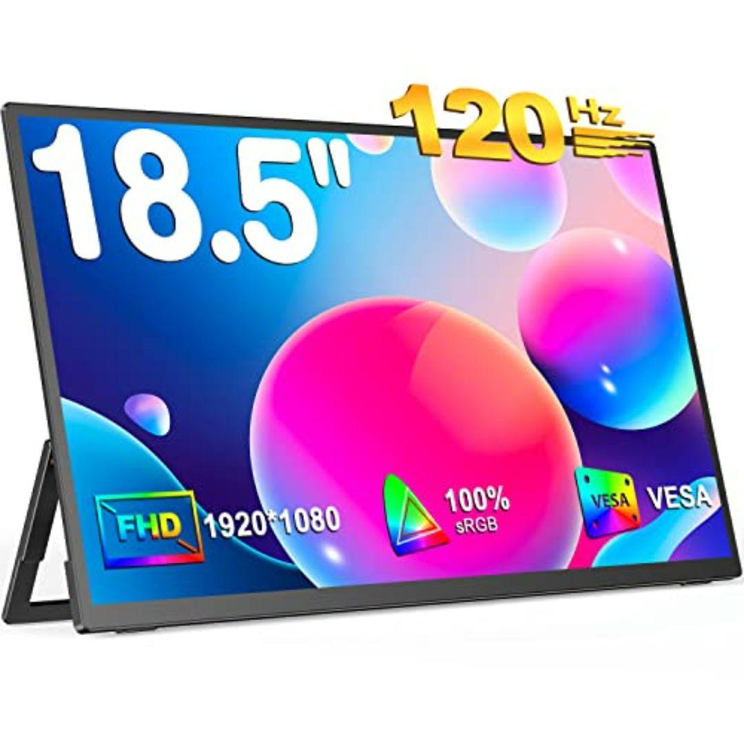 UPERFECT 18.5インチ 120Hz ゲーミングモニター モバイルモニタ