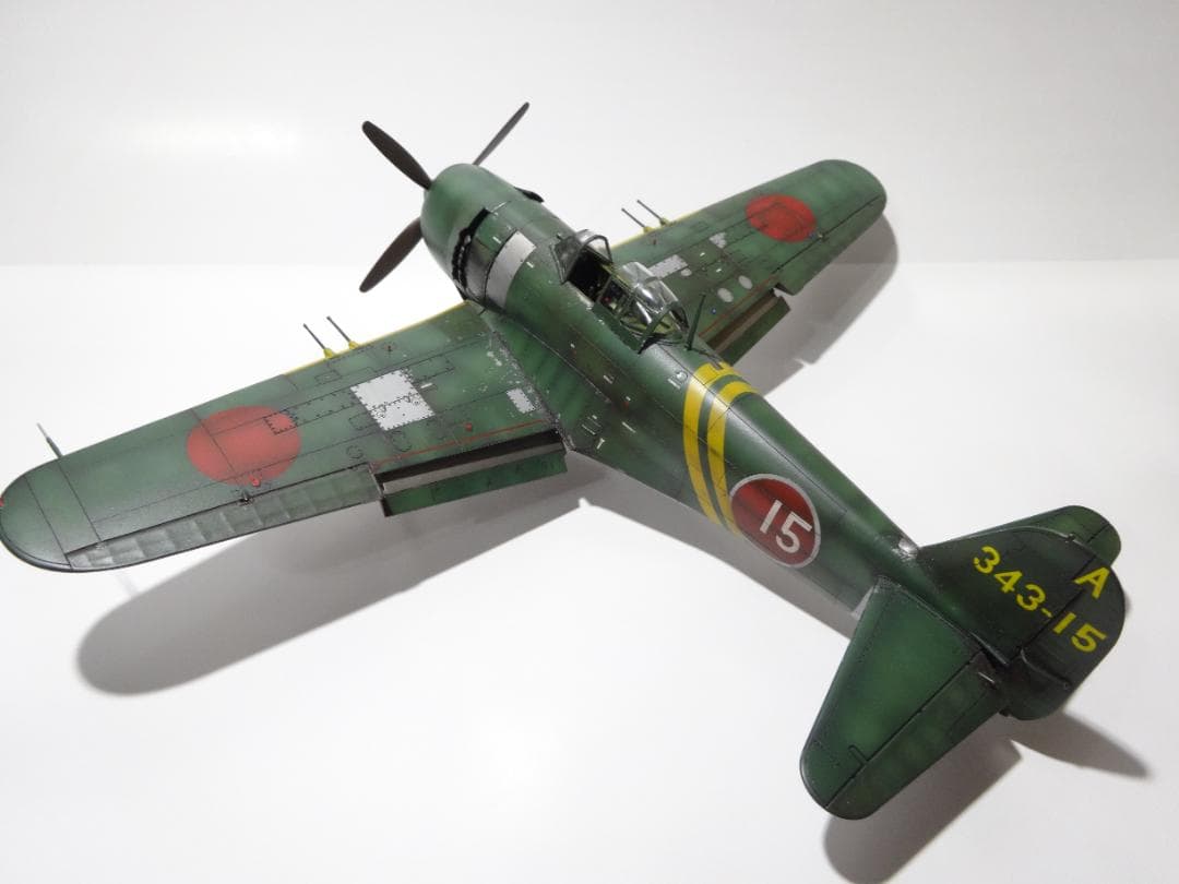 ハセガワ1/48「紫電改」完成品