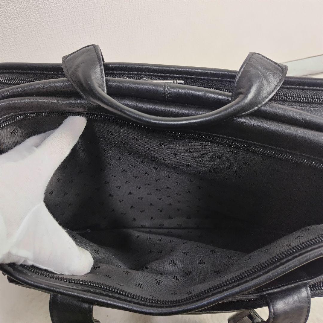 ✨美品✨TUMI トゥミ　ビジネスバッグ　ナパレザー　ブラック 96130D4