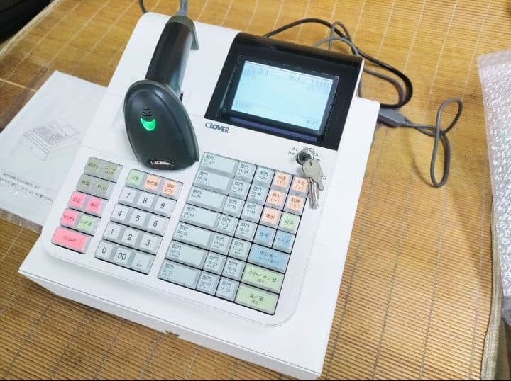 クローバーレジスター　JET-670上位スキャナ付き　PC連携　551009