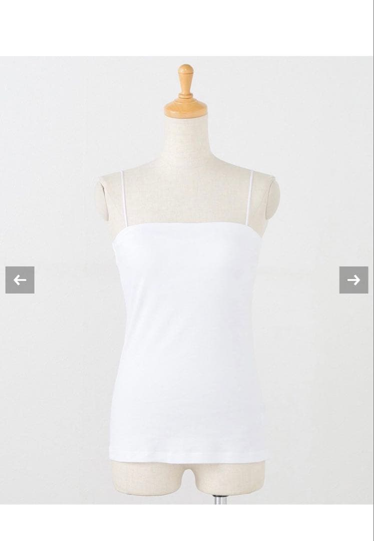 未使用　Deuxeme Classe LA LA VIE /ララヴィキャミソール