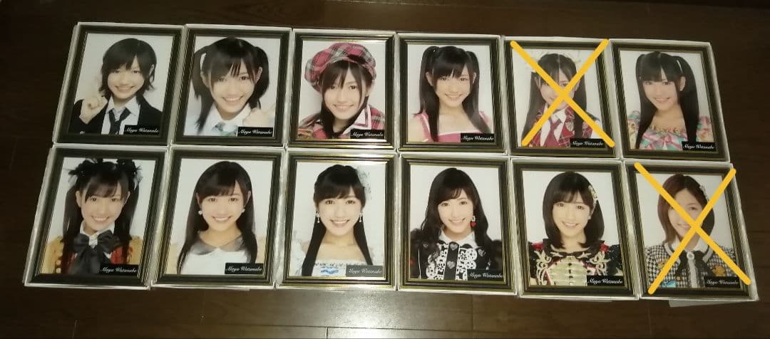 渡辺麻友 壁写真 レプリカ10枚セット