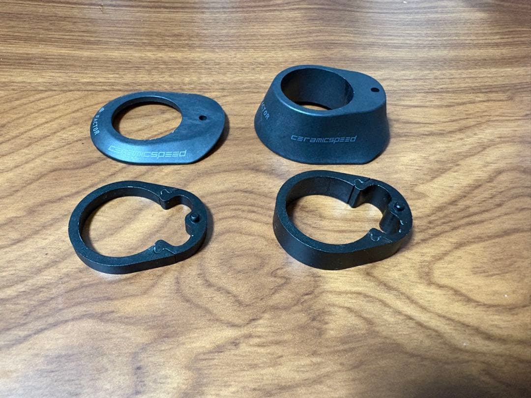 factor カーボン製エアロハンドル black inc 380-90