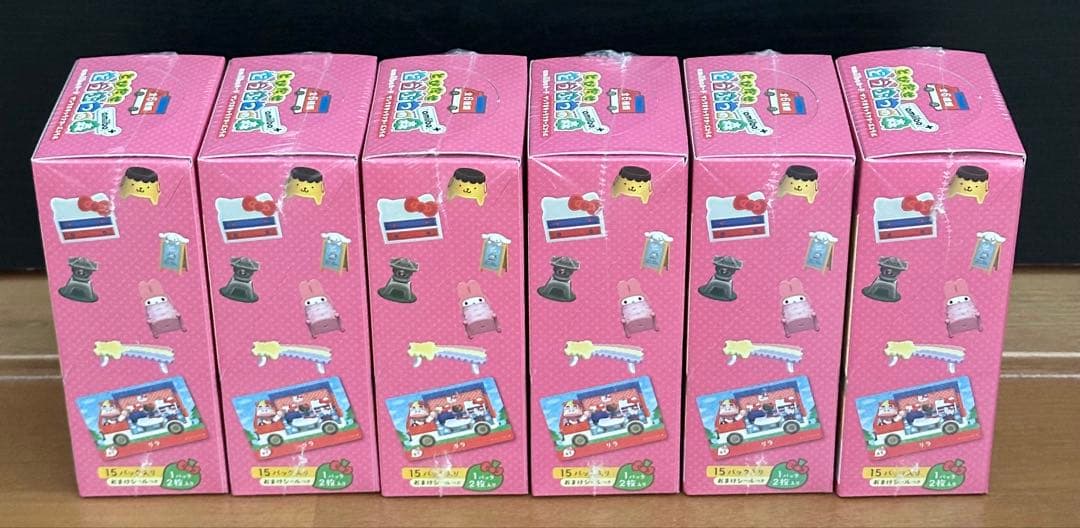 どうぶつの森 アミーボ amiibo カード サンリオ 6ボックス シュリンク有