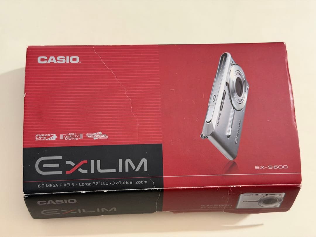 【動作確認済】カシオ EXILIM EX-S600 デジカメ