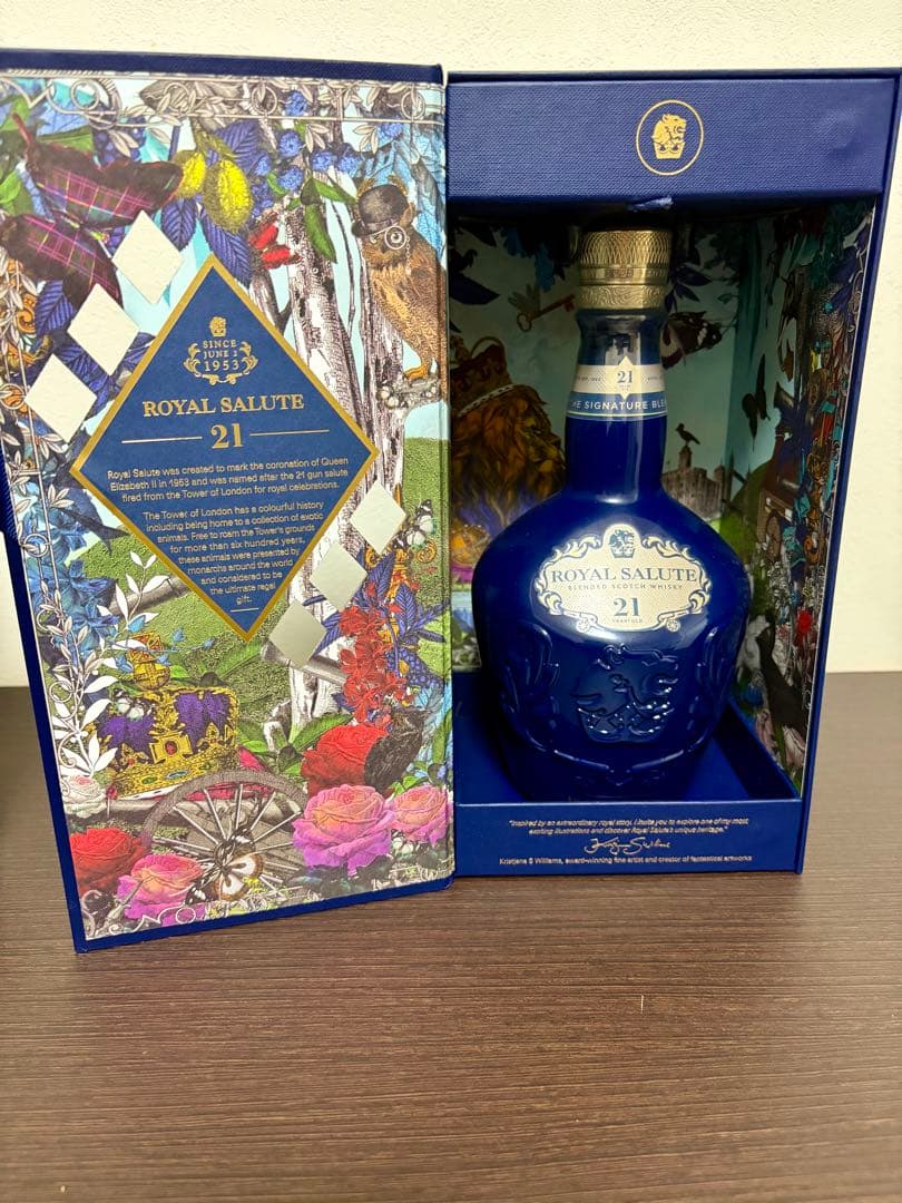 【未開封箱付】ロイヤルサルート 21年 陶器 700ml